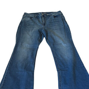 NWT Old Navy Dark Blue High Rise, Flare Jeans 14P